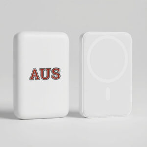 Wireless Power Bank with AUS LOGO