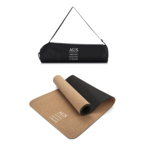 Cork Yoga Mat with Individual Bag - With AUS LOGO